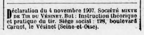 Journal officiel de 1907