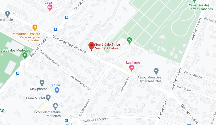 Plan d'accès à la STVC